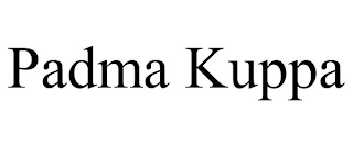 PADMA KUPPA