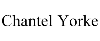 CHANTEL YORKE