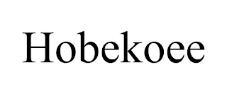 HOBEKOEE