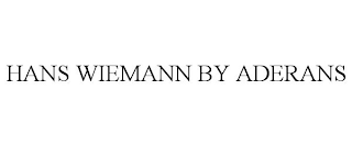 HANS WIEMANN BY ADERANS