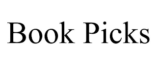 BOOK PICKS