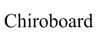 CHIROBOARD