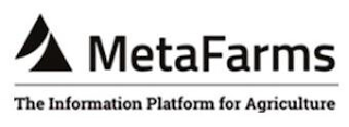 METAFARMS THE INFORMATION PLATFORM FOR AGRICULTURE