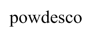 POWDESCO