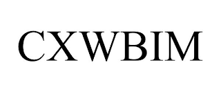 CXWBIM