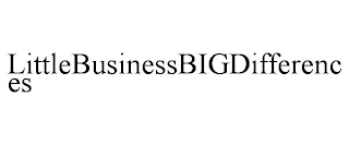 LITTLEBUSINESSBIGDIFFERENCES