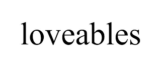 LOVEABLES