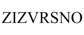 ZIZVRSNO