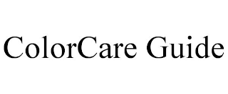 COLORCARE GUIDE