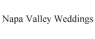NAPA VALLEY WEDDINGS