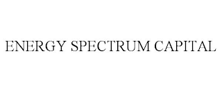 ENERGY SPECTRUM CAPITAL