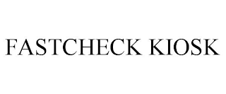 FASTCHECK KIOSK