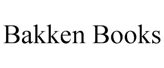 BAKKEN BOOKS