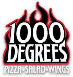 1000 DEGREES PIZZA SALAD WINGS