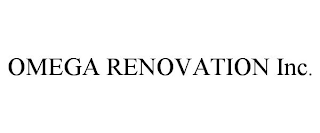 OMEGA RENOVATION INC.