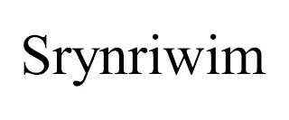 SRYNRIWIM