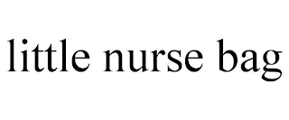 LITTLE NURSE BAG