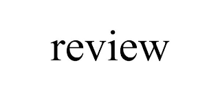 REVIEW