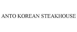 ANTO KOREAN STEAKHOUSE