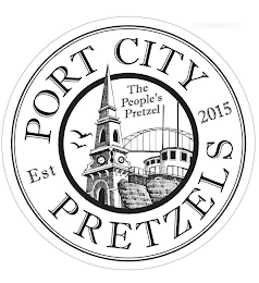 PORT CITY PRETZELS EST 2015 THE PEOPLE'S PRETZEL