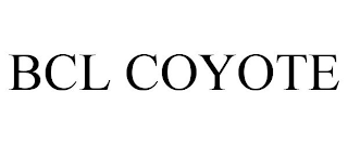 BCL COYOTE