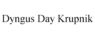 DYNGUS DAY KRUPNIK