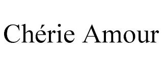 CHÉRIE AMOUR
