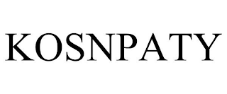KOSNPATY