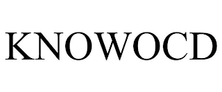 KNOWOCD