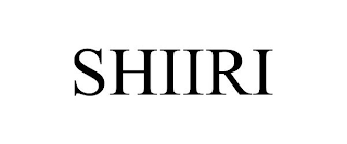 SHIIRI