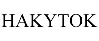 HAKYTOK