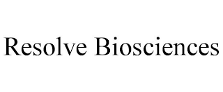 RESOLVE BIOSCIENCES