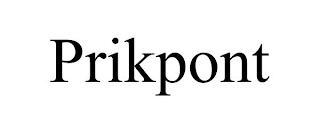 PRIKPONT