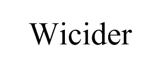 WICIDER