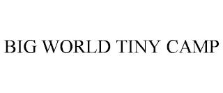 BIG WORLD TINY CAMP