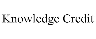 KNOWLEDGE CREDIT