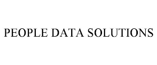 PEOPLE DATA SOLUTIONS