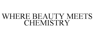 WHERE BEAUTY MEETS CHEMISTRY