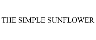 THE SIMPLE SUNFLOWER