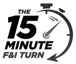 THE 15 MINUTE F&I TURN