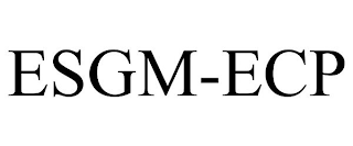 ESGM-ECP