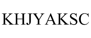 KHJYAKSC