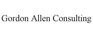 GORDON ALLEN CONSULTING