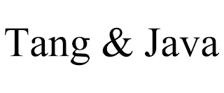 TANG & JAVA