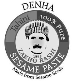 DENHA TAHINI 100% PURE 1895 ZAKHO RASHI SESAME PASTE MADE FROM SESAME SEEDS