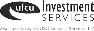 UFCU INVESTMENT SERVICES AVAILABLE THROUGH CUSO FINANCIAL SERVICES, L.P.