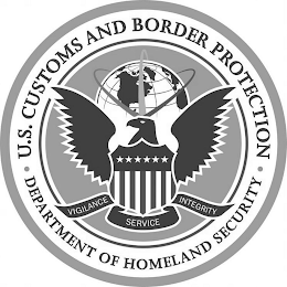 U.S. CUSTOMS AND BORDER PROTECTION · DEPARTMENT OF HOMELAND SECURITY · VIGILANCE SERVICE INTEGRITY