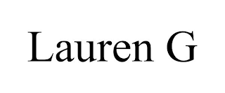 LAUREN G