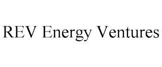 REV ENERGY VENTURES