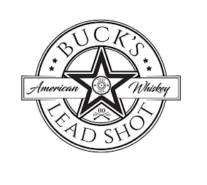 BUCK'S AMERICAN WHISKEY LEAD SHOT 12 GI USA 00 EST. 2022